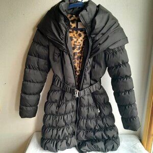 Laundry By Shelli Segal Black Puffer Jacket